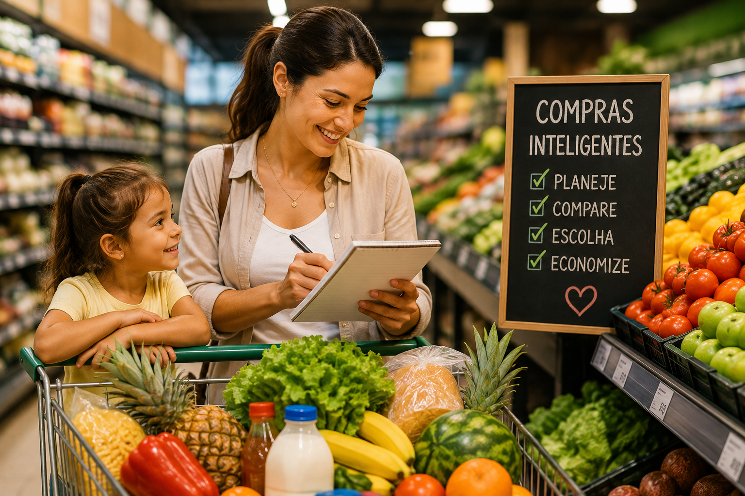 Como Economizar Dinheiro no Supermercado Sem Deixar de Comprar o Necessário
