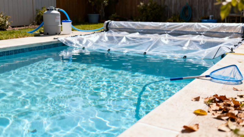 Como Evitar que a Piscina Fique Suja Mesmo Quando Não Está Sendo Usada: 7 Dicas Práticas