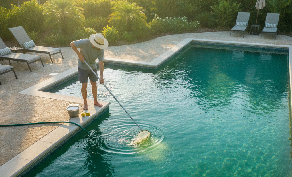 Descubra como recuperar piscina verde em poucas horas: o método simples que limpa a água sem você gastar rios de dinheiro em produtos químicos!