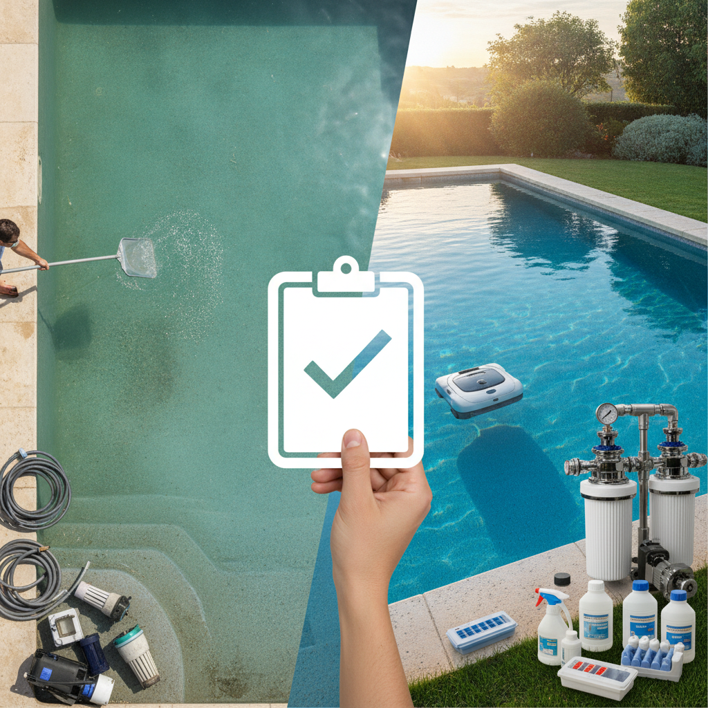 Aspiração e filtragem de piscina do zero ao avançado: o checklist semanal mais completo e prático que você vai encontrar na internet