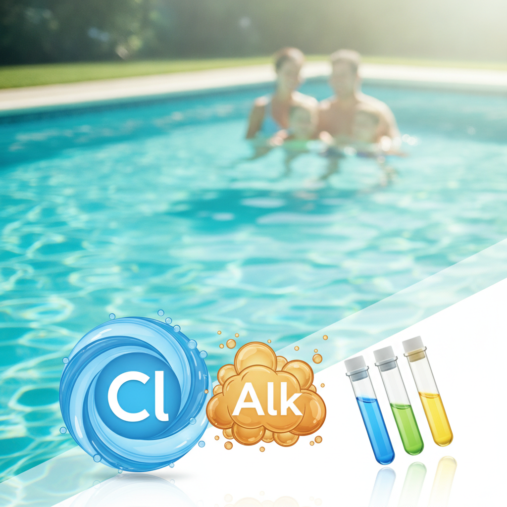 O guia definitivo sobre níveis de cloro e alcalinidade: tudo o que você precisa saber para proteger a sua família de infecções na piscina