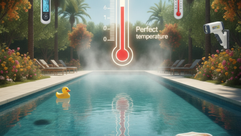 Pare de perder tempo com água fria: este guia completo de termômetros para piscina vai te ensinar a manter a temperatura perfeita