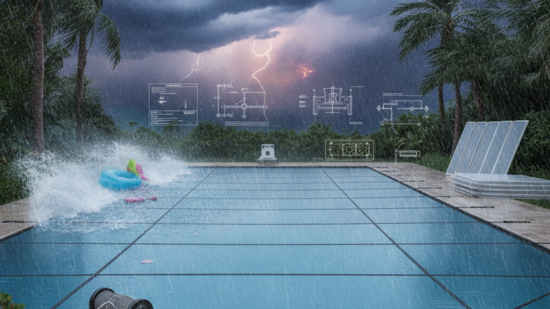 Proteção de piscina em tempestades do zero ao avançado: o guia mais completo que você vai encontrar na internet para evitar o caos