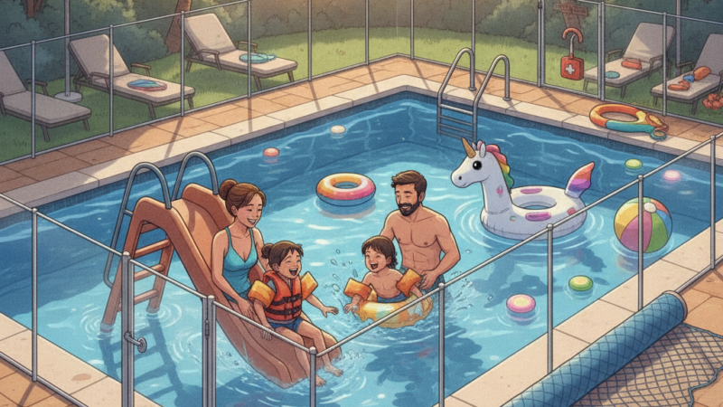 O guia definitivo sobre segurança e lazer na piscina: tudo o que você precisa saber para proteger sua família sem perder a diversão